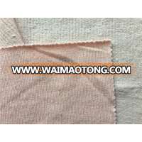 CVC knit textile terry fleece fabric